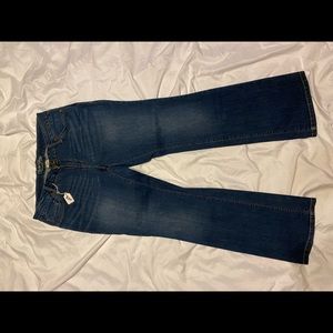 EUC Faded Glory denim jeans. Size 14 petite.